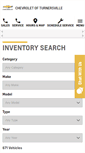 Mobile Screenshot of chevroletofturnersville.com